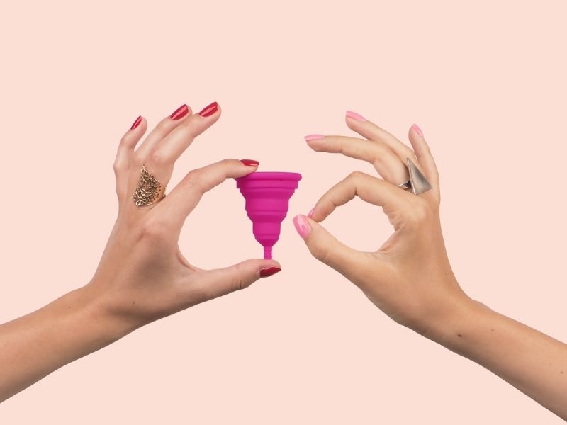 ¡Anímate a probar la copa menstrual para tus show eróticos sin preocupaciones!